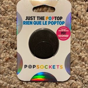 🏷️ Pop Socket Pop Replaceable Top Only  - Black
